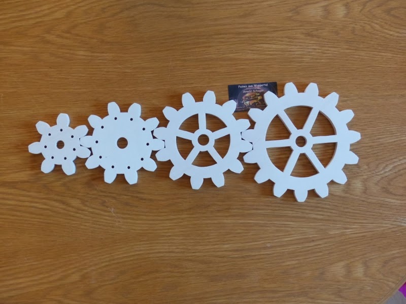 Holzzahnräder & Zahnstangen, von Feines aus Wuppertal: Stroboskop Effekt oder \